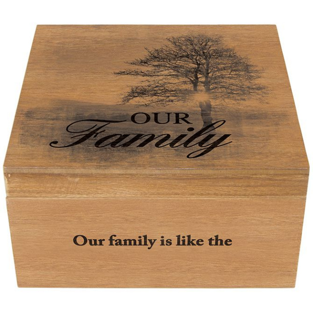 "Family" Keepsake Memory Box
