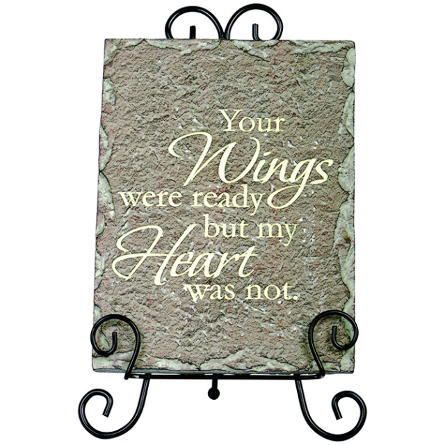 "Wings" Memorial Plaque